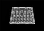 64 LEDs 3030 SMD LED Lens , L130*W130mm Dimension LED Street Light Lens