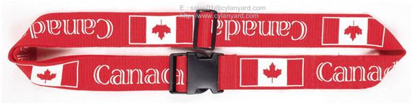Quality polyester luggage belt lanyards with code lock, secure for your luggage