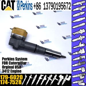 China JIsion Diesel 3412E Engine Fuel Injector 174-7528 20R-4148 179-6020 factory