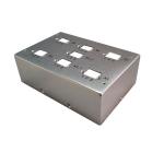 Electroplating Precision Metal Stamping Parts Mild Steel Fabrication Enclosure