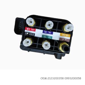 China 2123200358 0993200058 Air Suspension Valve Block For Mercedes - Benz W212 W222 Air Pump Valve factory