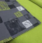 290 GSM 95% Polyester 5% Spandex Fabric Heat Transfer Printing 4-Way Stretch