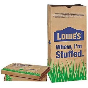 China Accept Custom Multiwall Paper Yard Waste Bags 100% Biodegradable factory