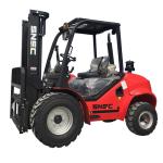 China Off Road 2WD 4WD All Terrain Forklift With Japanese Engine