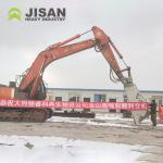 Single Cylinder Hydraulic Rotating Concrete Scrap Shear For Excavator