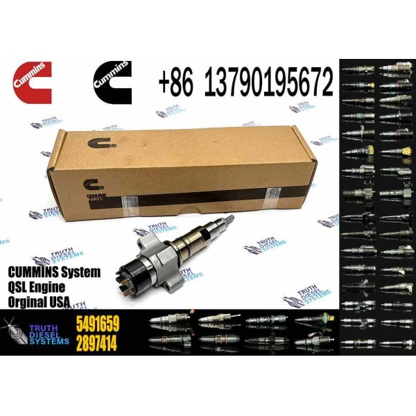 High Quality Diesel Engine Spare Parts QSL ISC Series Fuel Injector 4327072 5491659 for Qsc8.3 Qsl9.3 Fuel Injector