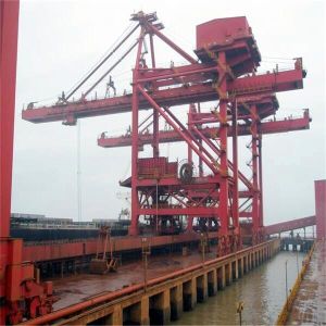 Bulk Materials Ship Unloading Mechanism with Belt Grab Ship Unloader