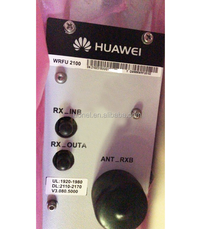 Huawei WRFU -2100 02310UUQ QWMMWRFU8102SP DRFU GRFU MRFU WRFU for bts3900 2100MHz 80W WCDMA Spare part