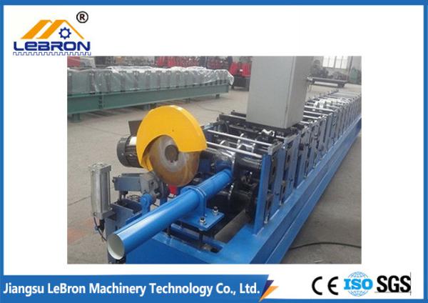 square and round metal downspout roll forming machine / steel downpipe roll