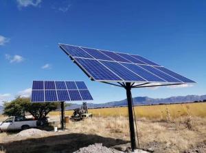 China Farm Irrigation 1kw 2kw 3kw Solar Powered Submersible Water Pump factory