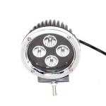 40 Watt 30 Volt 5.5 Inch Round Car LED work light Headlights Black Aluminum