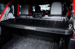 Jeep Cargo Internal Storage Shelf Black Aluminum Extrusion Used for Storage
