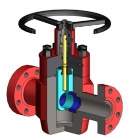 China 2000 To 20000psi Full Diameter Hydraulic Operated Gate Valve OEM ODM factory