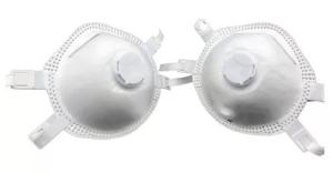 China FFP3V Valved Dust Mask No Exposed Metal Components Durable Structure factory