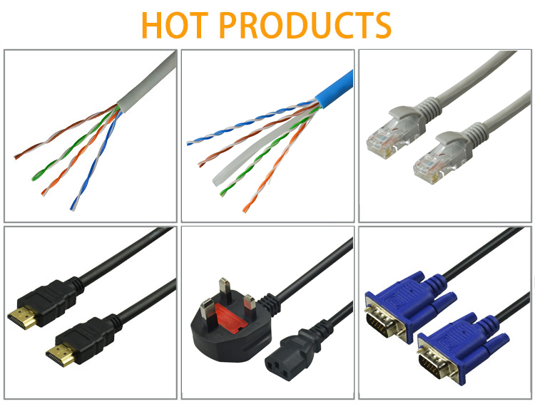 1.5m 3m 5m 10m CAT5 Patch Cord 6ft Cat5e Network Cable Gold Plated