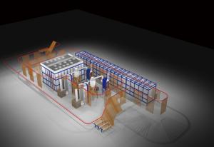 China Heating Radiator Automated Powder Coating Line PLC Electrostatic Powder Coating factory