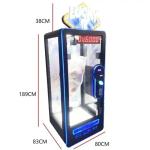 EU/US/UK/AU Plug Popular Arcade Coin Operated Games Lucky 7 Cut Prize Game Claw
