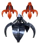 Hydraulic Electric Mechanical Orange Peel Grab 360 Degree Rotation For Garbage