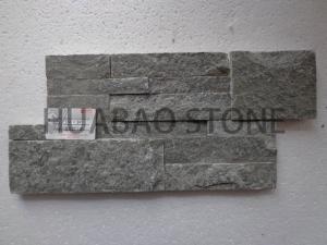 China Chinese Black Cultured Stone Panels Custom For Indoor Outdoor Garden Wall factory