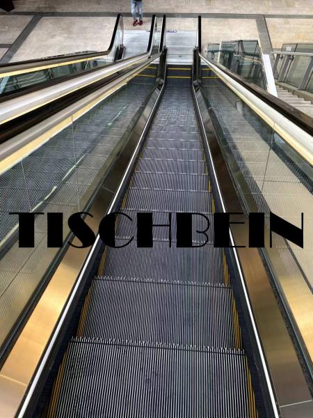 VVVF Commercial Shopping Mall Escalators 0.5m/s Indoor Outdoor With 1000mm Step