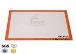 ISO9001 Silicone Non Stick Baking Mat 0.8Mm Thickeness Font Cookies