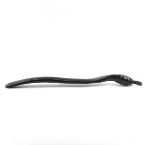 China Gourd Shape Head Long Horse Hair Scraper PP Plastic 44.5*3.5cm Convenient factory