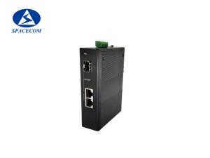China IPv6 SC Industrial Media Converter 2x10/100base-T + 1x100base-X Sfp factory