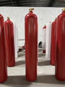 China 70Ltr CO2 Fire Suppression System CO2 Cylinders 42kg In Computer Room factory