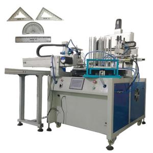 China UV Coating 220V Fully Automatic Screen Printing Machine For Straight Ruler factory