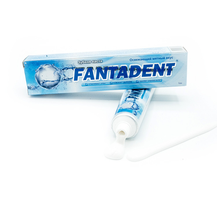 Fantndent Wholesale Toothpaste Custom Private Label White Teeth Whitening Fresh Breath Mint Toothpaste