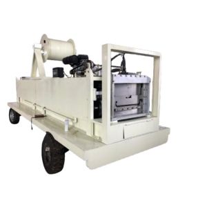 Trapezoid Standing Seam Metal Roofing Panel Machine 10 Stations