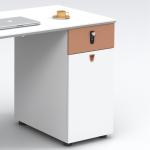 Modern Commercial Office Furniture 1 Person Open Concept Work Table Executive