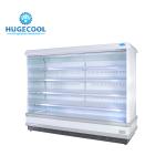 Custom Commercial Beverage Cooler , Commercial Drinks Fridge With Digital