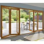 35dB Sound Insulation Coefficient Aluminum Alloy Casement Doors With 10 Sealing