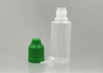 Safe Squeezable Dropper Bottles Eye Liquid / Essential Oil Packing