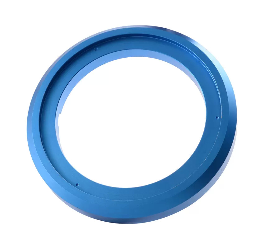 Compound Aluminum CNC Milling Components Anodizing Blue Services
