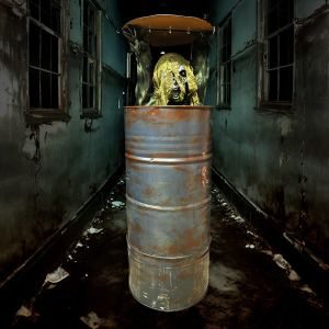 Custom Haunted House Props Pneumatic Control Model for Halloween