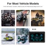 5Inch GRANDnavi Portable Navigation Device for Motorcycle Waterproof IPX6