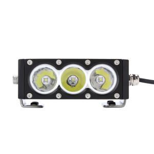 China Wholesales 30W single row led light bar CREE LED PC lens HCB-L30SDC spot factory