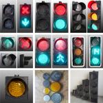 12VDC 200mm Traffic Light With Anti-UV Plastic PC Housing Wireless Controller