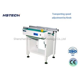 Stainless Steel Hand Crank Width Adjustable PCB Transporting Conveyor