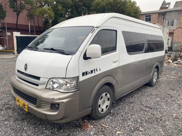 Used Mini Coach 2017 Year 14 Seats Oil Engine External Swinging Door Jinbei