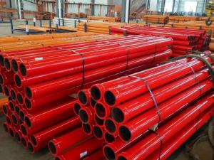 China Green 2m Concrete Boom Pipe Concrete Pump Spares For Construction Needs factory