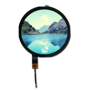 China LVDS Interface Round TFT Display TFT LCD Touch Panel 3 Inch 1024x600 factory