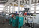 Plastic PE Pipe Production Line High Output Speed Adjustable Lower Energy