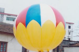 China Lotus flower inflatable helium balloon factory