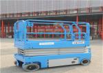 Ten Meters Mobile Scissor Lift Drive Speed Interlock Limits With Hydraulic