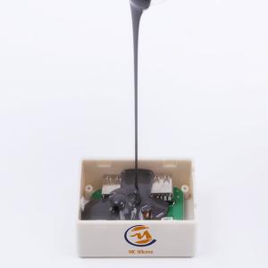China Grey Electronic Potting Silicone Encapsulants High Temperature Silicone Sealant factory