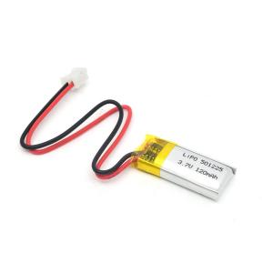 China Small 3.7v 120mah Lipo 501225 Lithium Polymer Battery Pack factory