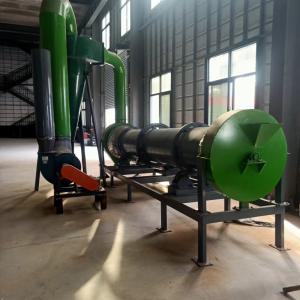 China Organic Fertilizer Rotary Drum Cooler For Waste Manure factory
